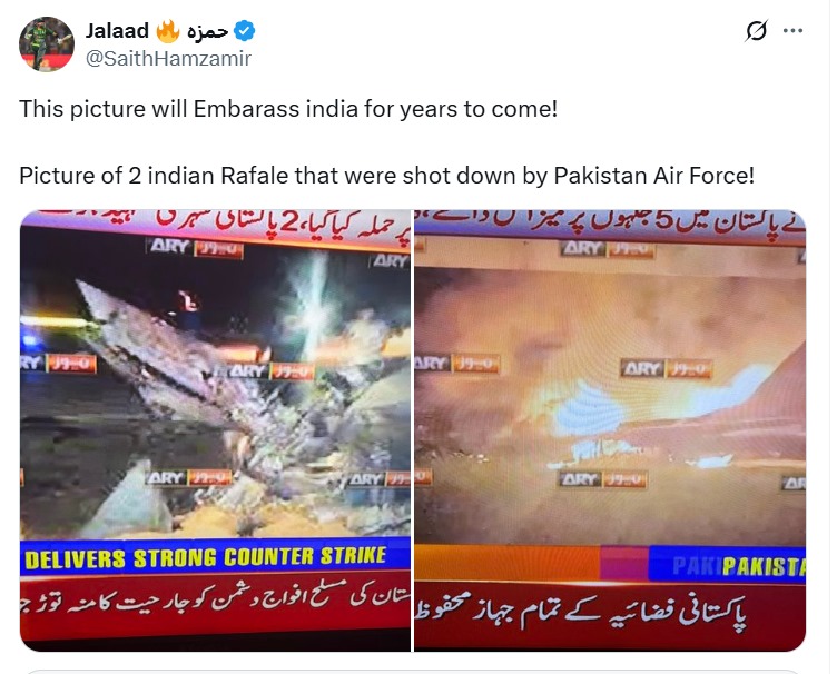 Fact Check: Old Indian Air Force crash photos falsely linked to Operation Sindoor